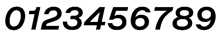 Method MediumItalic Font OTHER CHARS
