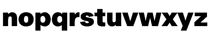 Metra Black Font LOWERCASE