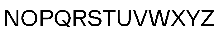 Metra Book Font UPPERCASE
