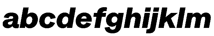 Metra ExtraboldItalic FONT