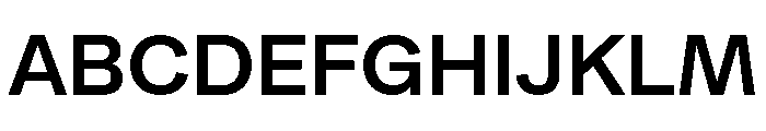 Metra Medium Font UPPERCASE