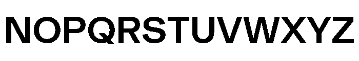 Metra Medium Font UPPERCASE