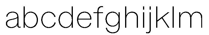 Metra Thin FONT