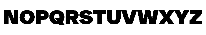 Metra Ultra Font UPPERCASE