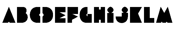 Metropal Bold Font UPPERCASE