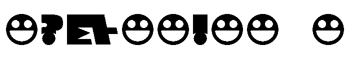 Metropal Heavy Font OTHER CHARS