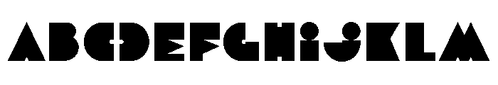 Metropal Heavy Font UPPERCASE