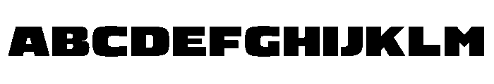 Meze Font UPPERCASE