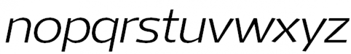 Mellnik ExtraLight Italic Font LOWERCASE