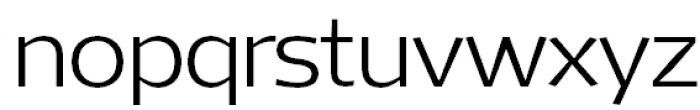 Mellnik ExtraLight Font LOWERCASE