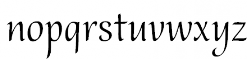 Melody Book Font LOWERCASE