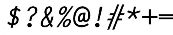 Metronom Bold Italic Font OTHER CHARS