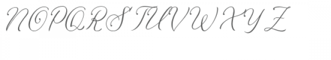 Melania Script Font UPPERCASE