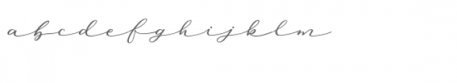 Melania Script Font LOWERCASE