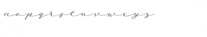 Melania Script Font LOWERCASE