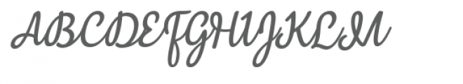 Mergic Italic Font UPPERCASE