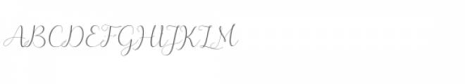 Merlin Script Font UPPERCASE