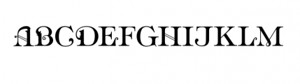 Melico Regular Font UPPERCASE