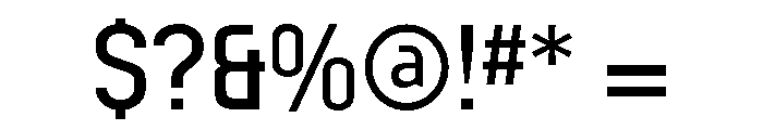 Mechanic Gothic Light Font OTHER CHARS