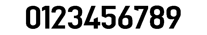 Mechanic Gothic Medium Font OTHER CHARS