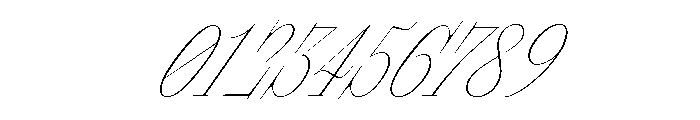Megumi Ultra Light Italic Font OTHER CHARS