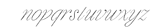 Megumi Ultra Light Italic Font LOWERCASE