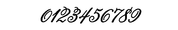 Melany Lane Bold Font OTHER CHARS
