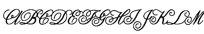 Melany Lane Bold Font UPPERCASE