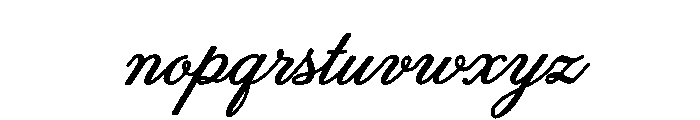 Melany Lane Bold Font LOWERCASE