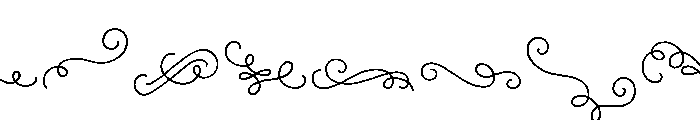 Melany Lane Ornaments Font LOWERCASE