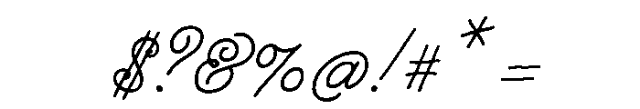 Melany Lane Regular Font OTHER CHARS