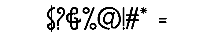 Melkslijter Regular Font OTHER CHARS