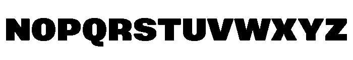 Mello Black Font UPPERCASE
