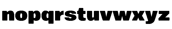 Mello Black Font LOWERCASE