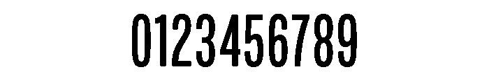 Mello Compressed Medium Font OTHER CHARS