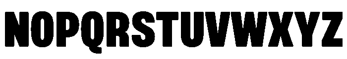 Mello Condensed Black Font UPPERCASE
