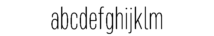 Mello Condensed Extra Light FONT