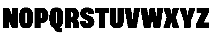 Mello Condensed Super Black Font UPPERCASE