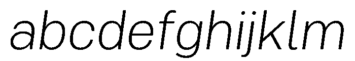 Mello Light Italic FONT
