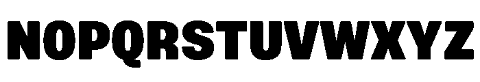 Mello Narrow Black Font UPPERCASE