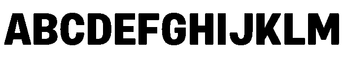 Mello Narrow Bold Font UPPERCASE