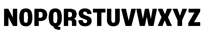 Mello Narrow Bold Font UPPERCASE