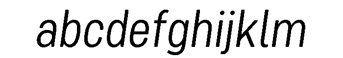 Mello Narrow Book Italic FONT