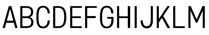 Mello Narrow Book Font UPPERCASE