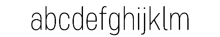 Mello Narrow Extra Light FONT