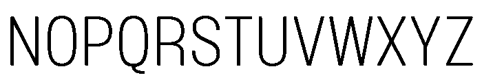 Mello Narrow Light Font UPPERCASE