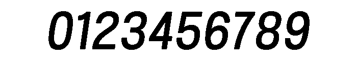 Mello Narrow Medium Italic Font OTHER CHARS
