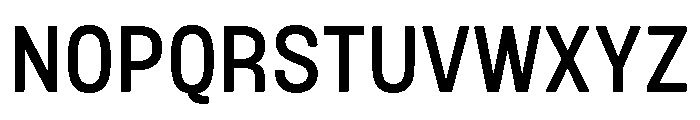 Mello Narrow Medium Font UPPERCASE