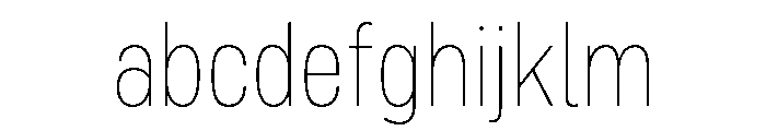 Mello Narrow Thin FONT