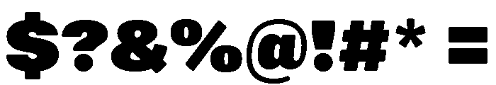Mello Super Black Font OTHER CHARS